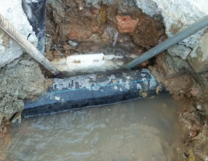 醴陵测漏水之水管漏水